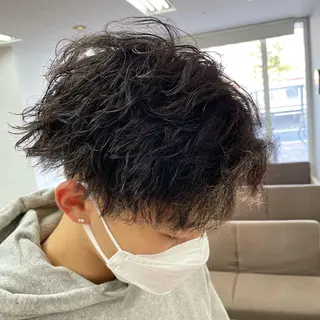 パーマ メンズ 【メンズ特化】渡部 京弘/パーマのヘアスタイル