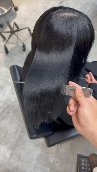 セミロング 川崎 健翔のヘアスタイル