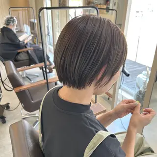 ショート 綿貫 美雪のヘアスタイル