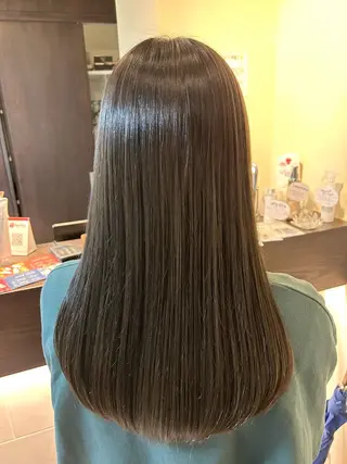 ロング 水谷 菜央のヘアスタイル