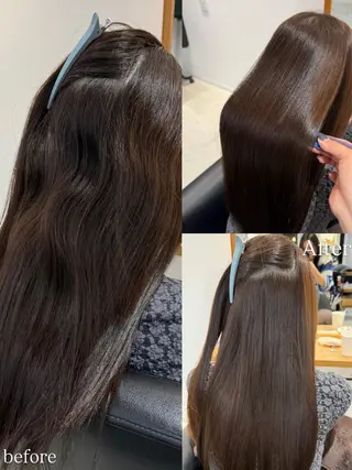 ロング 透明感カラー🫧×癒 しスパ鈴木思音のヘアスタイル