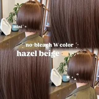 ショート カラー 透明感カラー×レイヤ ー🧊横田 冴のヘアスタイル