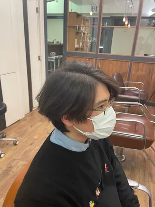 パーマ メンズ 川上拓真 ✂︎学芸大学のヘアスタイル