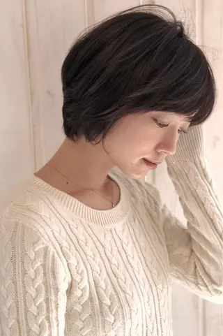 ショート 沖 宜志のヘアスタイル