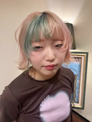ショート 韓国スタイル🫧 サーシャのヘアスタイル
