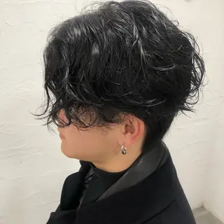 ショート パーマ ヘアアレンジ 眠れるヘッドスパ✨ chacoのヘアスタイル