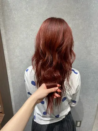 ロング Daisy🎀透け感 カラー🎀JUNAのヘアスタイル