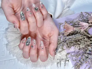 ミディアム カラー ネイル Le’a NailSalonのネイルデザイン