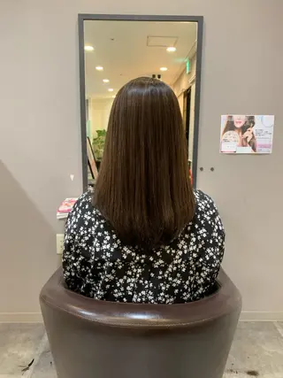 ロング ボブ 西宮北口/みなみのヘアスタイル