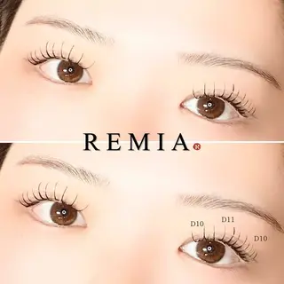 マツエク・マツパ REMIA 横須賀中央所属・REMIA横須賀中央 翁川なぎさのマツエク・マツパデザイン