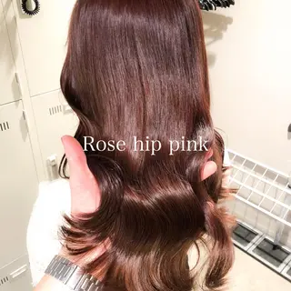 ロング カラー ハイトーン×レイヤー カットTAKUMIのヘアスタイル