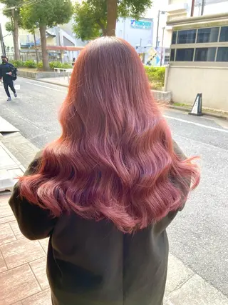 ロング カラー パーマ ヘアアレンジ メンズ キッズ ネイル マツエク・マツパ アイブロウ 🌟代表 Yuito🌟のヘアスタイル