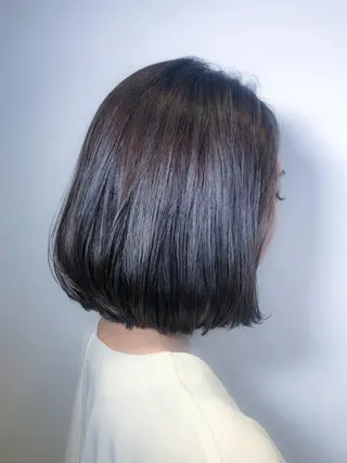 ミディアム 池田 寿子のヘアスタイル