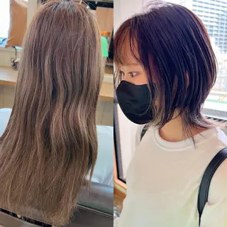 ミディアム 【ネウィ天王寺 】seiyaのヘアスタイル