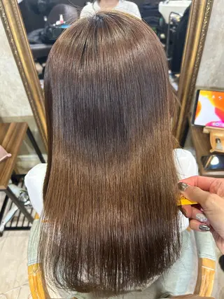 ロング カラー パーマ AnFye forprcoのヘアスタイル