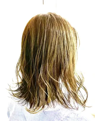 ミディアム ★糀谷 敬大のヘアスタイル
