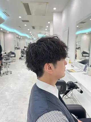 パーマ メンズ 🐺韓国風メンズ特化 あさひ🐺のヘアスタイル