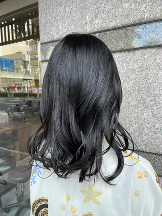 セミロング ヘアアレンジ 🫧ヒシダアキ taboo.i🫧のヘアスタイル
