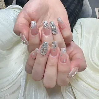 ネイル 🍄Rina🍄 韓国風ネイルのネイルデザイン