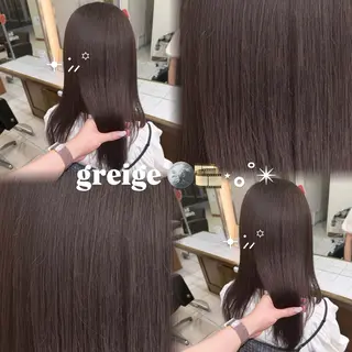 セミロング カラー 透明感カラー×レイヤ ー🧊横田 冴のヘアスタイル