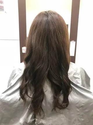 ロング カ ノのヘアスタイル