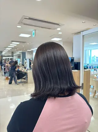 カラー 🎀暖色カラー/透明 感カラー/ひな🎀のヘアスタイル