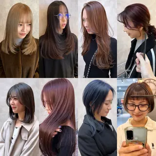 ミディアム 森田 大夢のヘアスタイル