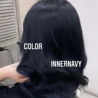 セミロング カラー エクステ🩵ブリーチ 韓国ヘア🩵KAEのヘアスタイル