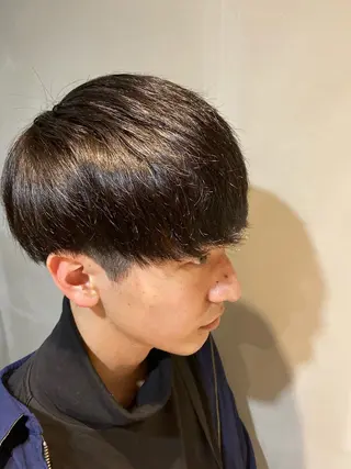ショート カラー メンズ 寳泉 章弘のヘアスタイル