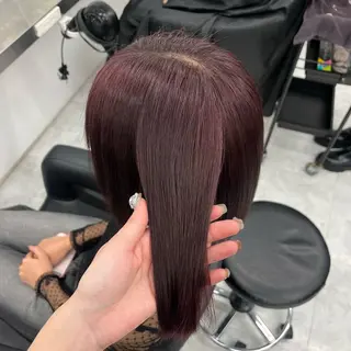 ショート カラー ヘアアレンジ 🫧‪🎀うる艶暖色 🏹Nanako🎀のヘアスタイル