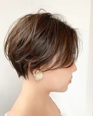 ショート miyu/御器所 OORRY.etwaのヘアスタイル