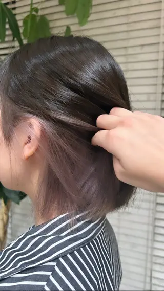 カラー Yu-ri🫧🪽 /ボブのヘアスタイル