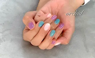 ネイル orchid ♡オーキッドのネイルデザイン
