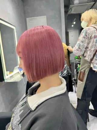 カラー SALOWIN栄 高須大貴のヘアスタイル