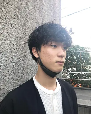 パーマ ヘアアレンジ メンズ メンズ特化✂️栗原 侑也のヘアスタイル