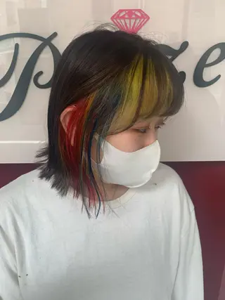 カラー エクステ＆艶カラー 🎀YURINA🎀のヘアスタイル