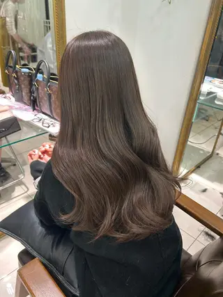 ロング カラー 透明感カラー 古山 結季🌙🖤のヘアスタイル