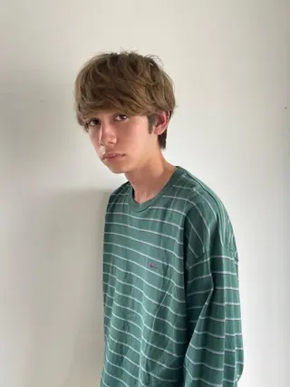 ショート メンズ パーマ CEINE PATHのヘアスタイル