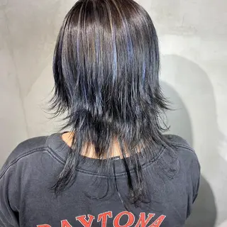 セミロング 清水 美雪のヘアスタイル