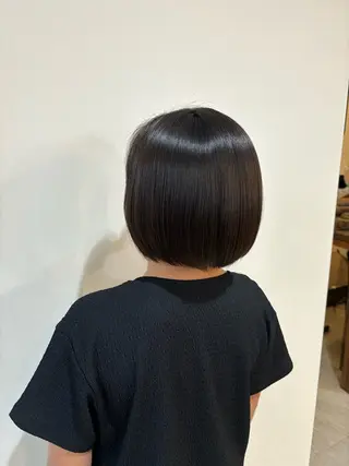 ショート キッズ 山形 梨沙のヘアスタイル