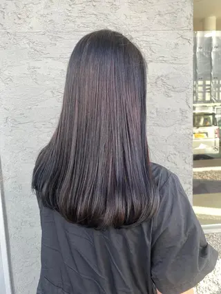 ロング 田川 弥空のヘアスタイル