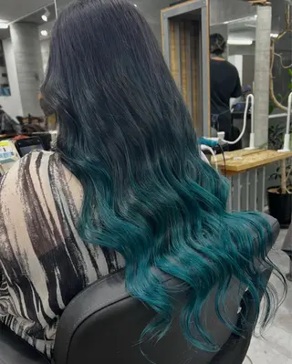 ロング カラー welring hair salonのヘアスタイル