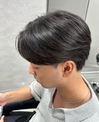 ショート 塚本/豊橋メンズ特化 パーマ、ヘッドスパのヘアスタイル