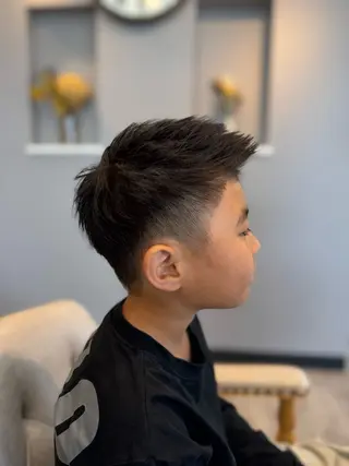 ショート メンズ キッズ メンズカット／パーマ 山口泰広のヘアスタイル
