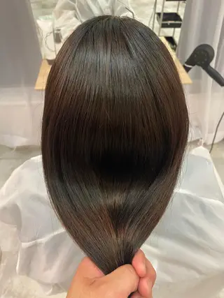 セミロング & kuのヘアスタイル