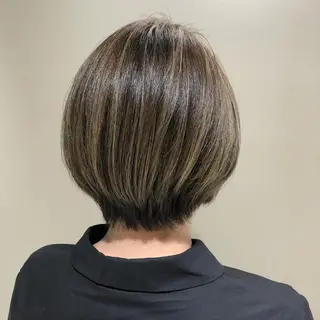 ショート カラー パーマ ヘアアレンジ 【似合うが見つかる】 Hanaのヘアスタイル