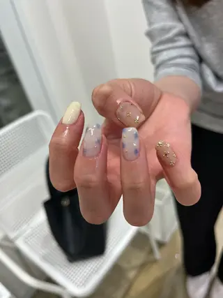 ミディアム rosanna大宮店 田中のネイルデザイン