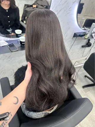 ロング カラー 韓国ヘア🎀 /♡𝓝𝓸𝓪♡のヘアスタイル