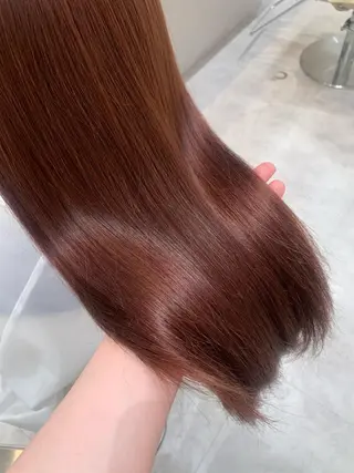 ロング 近 紗理奈のヘアスタイル