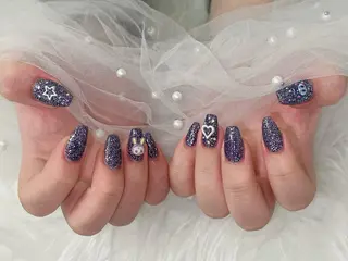 ネイル Eclat〔ｴｸﾗ〕 MOEKA𝜗𝜚*のネイルデザイン